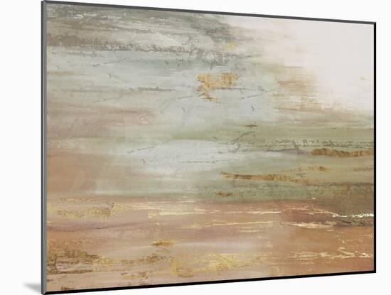 Gold & Blush Coast-PI Studio-Mounted Art Print