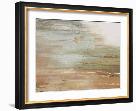 Gold & Blush Coast-PI Studio-Framed Art Print