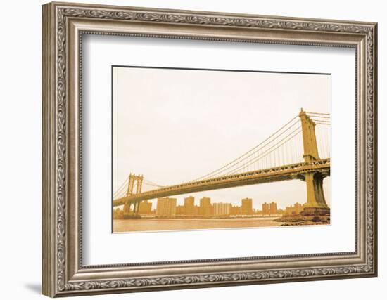 Gold Bridge-Erin Clark-Framed Art Print