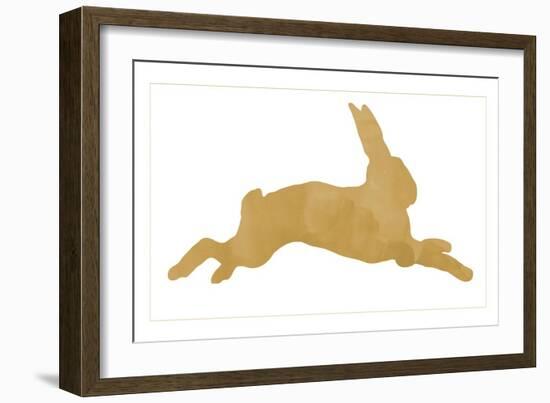 Gold Bunny-Erin Clark-Framed Giclee Print