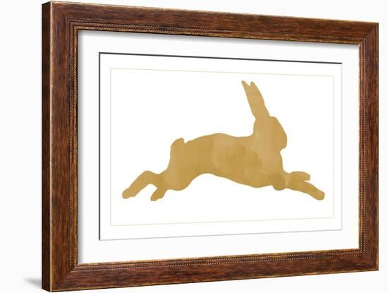 Gold Bunny-Erin Clark-Framed Giclee Print