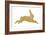 Gold Bunny-Erin Clark-Framed Giclee Print