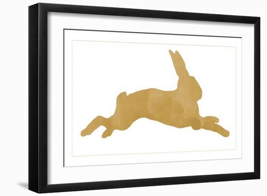 Gold Bunny-Erin Clark-Framed Giclee Print