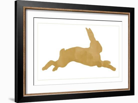 Gold Bunny-Erin Clark-Framed Giclee Print