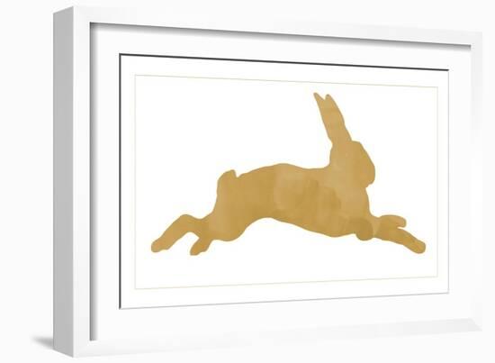 Gold Bunny-Erin Clark-Framed Giclee Print