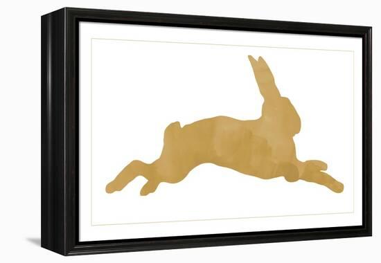 Gold Bunny-Erin Clark-Framed Premier Image Canvas