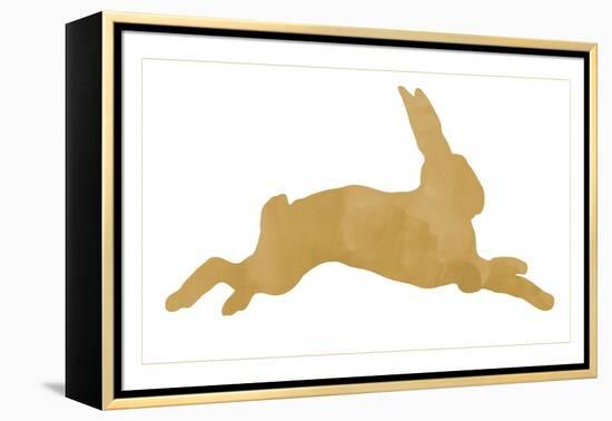 Gold Bunny-Erin Clark-Framed Premier Image Canvas