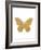 Gold Butterfly-Erin Clark-Framed Giclee Print