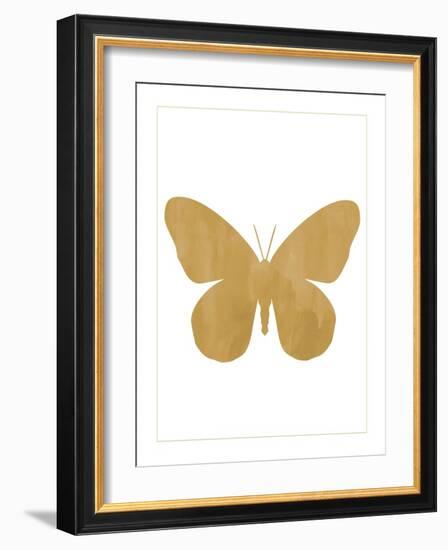 Gold Butterfly-Erin Clark-Framed Giclee Print