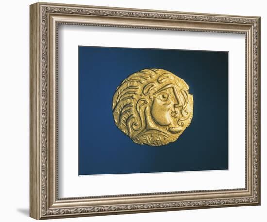 Gold Celtic Stater of Parisii or Quarisii-null-Framed Giclee Print