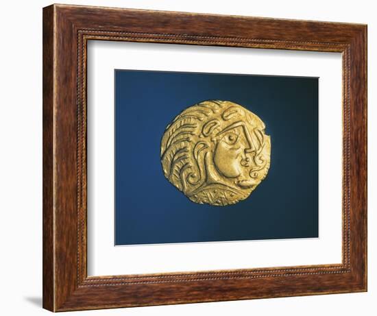 Gold Celtic Stater of Parisii or Quarisii-null-Framed Giclee Print