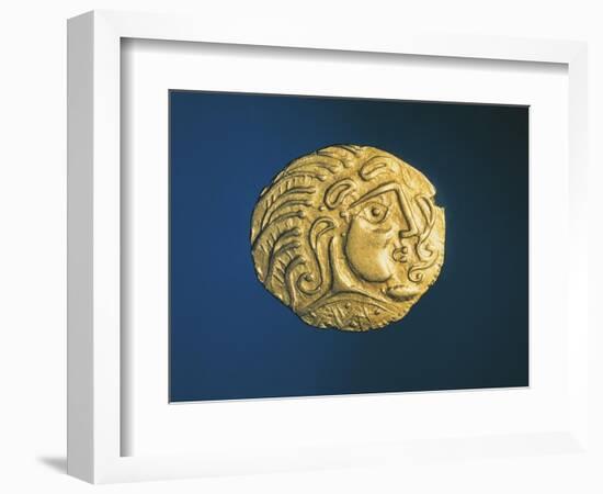 Gold Celtic Stater of Parisii or Quarisii-null-Framed Giclee Print