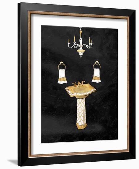 Gold Chip Mate Borderless-Jace Grey-Framed Art Print