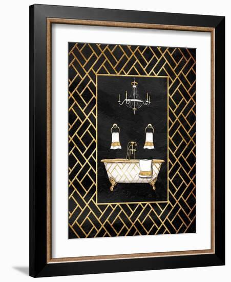 Gold Chip-Jace Grey-Framed Art Print