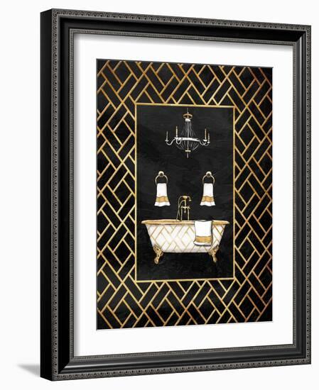 Gold Chip-Jace Grey-Framed Art Print