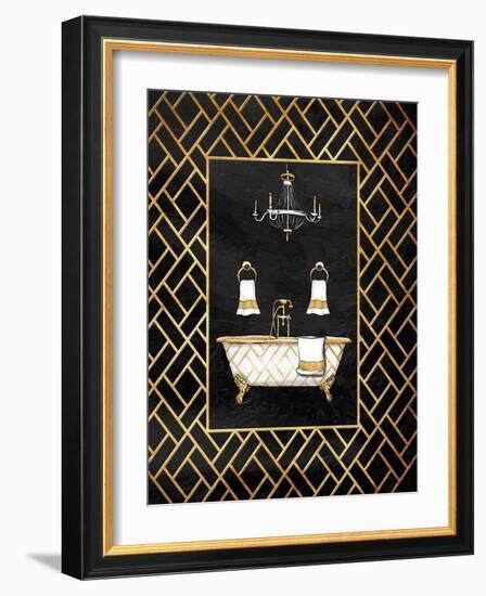 Gold Chip-Jace Grey-Framed Art Print