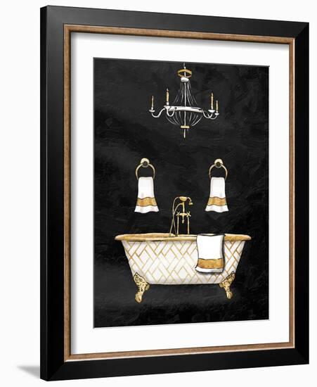 Gold ChipBorderless-Jace Grey-Framed Art Print