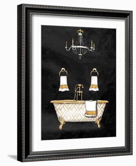 Gold ChipBorderless-Jace Grey-Framed Art Print