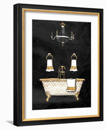 Gold ChipBorderless-Jace Grey-Framed Art Print