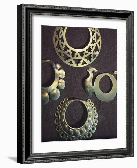 Gold Collars Originating from Narino-null-Framed Giclee Print