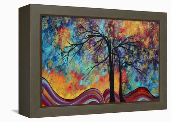 Gold Colorful Inspiration-Megan Aroon Duncanson-Framed Stretched Canvas