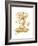 Gold Column A-Gwendolyn Babbitt-Framed Art Print