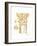 Gold Column B-Gwendolyn Babbitt-Framed Art Print