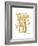 Gold Column C-Gwendolyn Babbitt-Framed Art Print