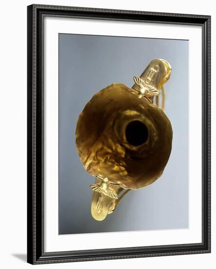 Gold Cup with Birds on Handles, Called Nestor's Cup, from Tomb IV of Circle a of Mycenae-null-Framed Giclee Print