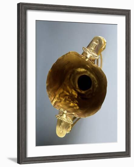 Gold Cup with Birds on Handles, Called Nestor's Cup, from Tomb IV of Circle a of Mycenae-null-Framed Giclee Print