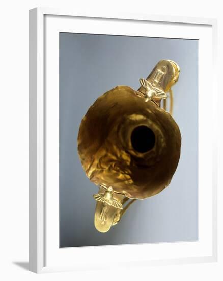 Gold Cup with Birds on Handles, Called Nestor's Cup, from Tomb IV of Circle a of Mycenae-null-Framed Giclee Print