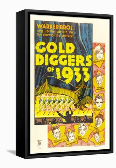 Gold Diggers of 1933-null-Framed Premier Image Canvas