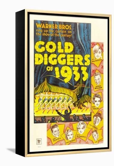 Gold Diggers of 1933-null-Framed Premier Image Canvas