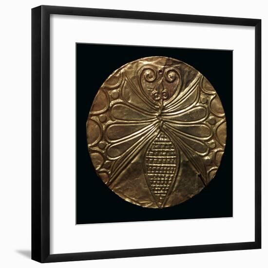 Gold discs from Mycenae, 17th century BC. Artist: Unknown-Unknown-Framed Giclee Print