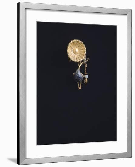 Gold Earring, from Vulci-null-Framed Giclee Print