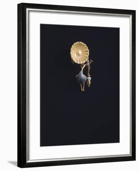 Gold Earring, from Vulci-null-Framed Giclee Print