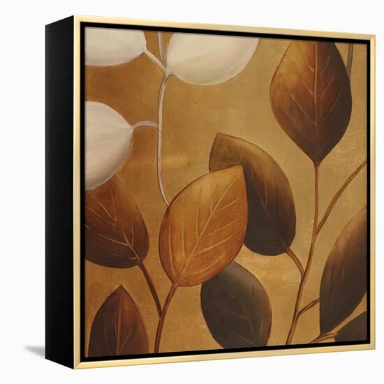 Gold Eco-Chic I-Patricia Pinto-Framed Stretched Canvas