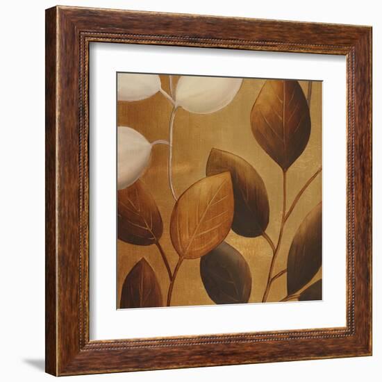 Gold Eco-Chic I-Patricia Pinto-Framed Art Print