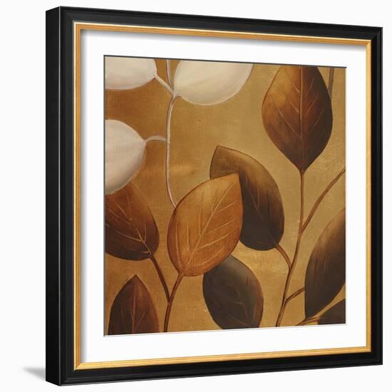 Gold Eco-Chic I-Patricia Pinto-Framed Art Print