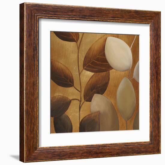 Gold Eco-Chic II-Patricia Pinto-Framed Art Print