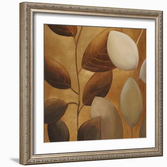 Gold Eco-Chic II-Patricia Pinto-Framed Art Print