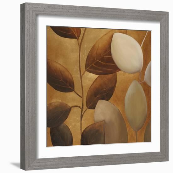 Gold Eco-Chic II-Patricia Pinto-Framed Art Print