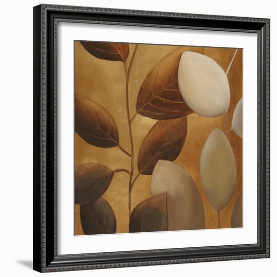 Gold Eco-Chic II-Patricia Pinto-Framed Art Print