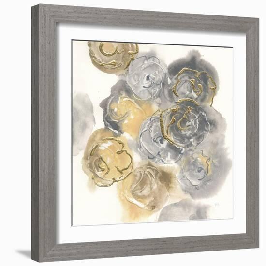 Gold Edged Neutral II-Chris Paschke-Framed Art Print