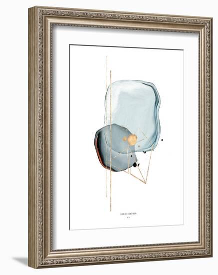 Gold Edition No 1-Design Fabrikken-Framed Art Print