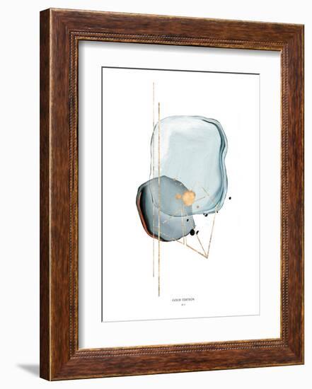 Gold Edition No 1-Design Fabrikken-Framed Art Print