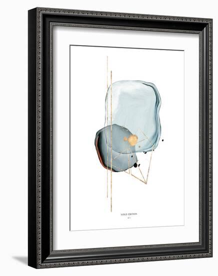 Gold Edition No 1-Design Fabrikken-Framed Art Print