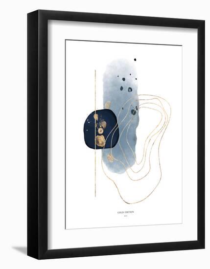 Gold Edition No 3-Design Fabrikken-Framed Art Print