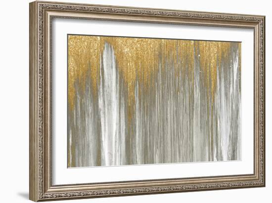 Gold Falls-Roberto Gonzalez-Framed Art Print