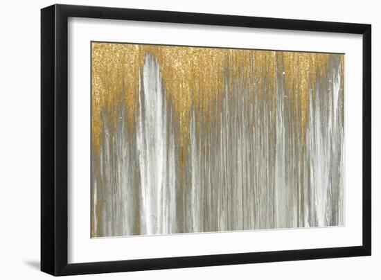 Gold Falls-Roberto Gonzalez-Framed Art Print